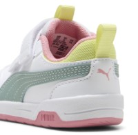 Adidași pentru copii Puma Multiflex 2 Color V Inf Puma White/Light Moss, s.22 imaginea #5 — magazin online Desire.md