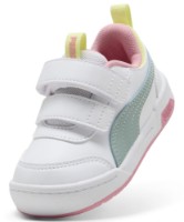 Adidași pentru copii Puma Multiflex 2 Color V Inf Puma White/Light Moss, s.22 imaginea #6 — magazin online Desire.md