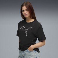 Женская футболка Puma Her Relaxed Graphic Puma Black, s.XS фото №2 — интернет-магазин Desire.md