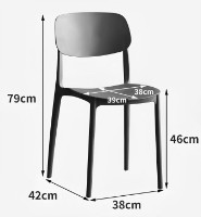 Стул 4Life AT39 Black фото №2 — интернет-магазин Desire.md