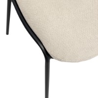 Scaun Deco Nanco Beige (SNAN-SFN-BEG11) imaginea #2 — magazin online Desire.md