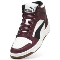 Bocanci pentru bărbați Puma Rebound Layup Rcl Ruby Shimmer/Puma Black/White, s.40 imaginea #5 — magazin online Desire.md