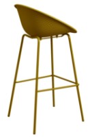 Scaun de bar Deco Castor Yellow (SBCST-BTNG-YEL) imaginea #4 — magazin online Desire.md