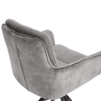 Scaun de bar Deco Maison B2194 Grey (SBMSNA-ERF-GRY) imaginea #5 — magazin online Desire.md