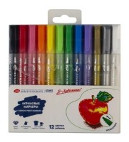 Набор фломастеров Nevskaya Palitra Я-Художник! 12 Colors фото №3 — интернет-магазин Desire.md
