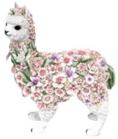 Figurina gradina Figuren Discounter Alpaca (13408W)