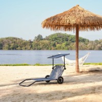 Кресло-шезлонг Nils NC3307 Grey фото №2 — интернет-магазин Desire.md