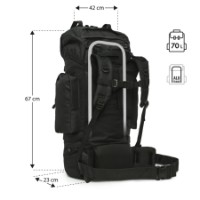 Rucsac Nils NC3901 Black imaginea #4 — magazin online Desire.md