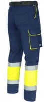 Pantaloni de lucru Art.MaSter Visteam Navy/Yellow, s.M imaginea #4 — magazin online Desire.md