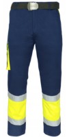 Pantaloni de lucru Art.MaSter Visteam Navy/Yellow, s.XXXL