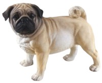 Figurina gradina Figuren Discounter Mops (3406)