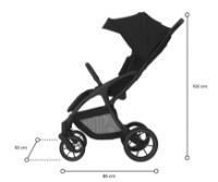 Коляска Espiro Fuel Pro Dynamic Black (FUELPRO10) фото №3 — интернет-магазин Desire.md