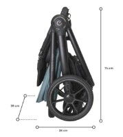 Коляска Espiro Yoga Gray Zen 2025 (TOGA117) фото №9 — интернет-магазин Desire.md