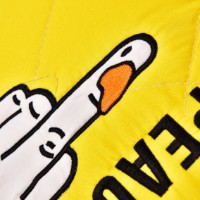 Perna decorativa MobiCasa Peace Duck 40x40 imaginea #7 — magazin online Desire.md