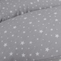 Pernă pentru alaptare Ceba Baby Huggy Jersey Basic Grey Stars (W-709-000-739) imaginea #3 — magazin online Desire.md