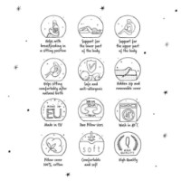 Perna de maternitate Ceba Baby Physio Duo Jersey Forget-me-not (W-705-000-745) imaginea #2 — magazin online Desire.md