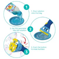 Set de bule de săpun Dodo Baby Shark 450ml (200612) imaginea #2 — magazin online Desire.md