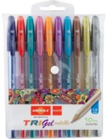 Гелевая ручка Unimax Trigel Metallic 10pcs (UX141)
