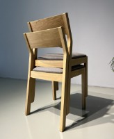 Scaun MobiCasa Marko Natur Wax/Jazz 21 imaginea #5 — magazin online Desire.md