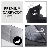 Carucior Hauck Saturn R Melage Black 2in1 (HK.125430) imaginea #3 — magazin online Desire.md