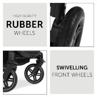 Carucior Hauck Saturn R Melage Black 2in1 (HK.125430) imaginea #9 — magazin online Desire.md