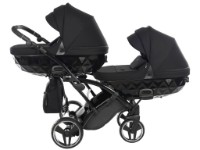 Carucior Junama Duo Slim Basic Black 01 (DUOBASIC01) imaginea #2 — magazin online Desire.md