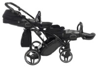 Carucior Junama Duo Slim Basic Black 01 (DUOBASIC01) imaginea #7 — magazin online Desire.md