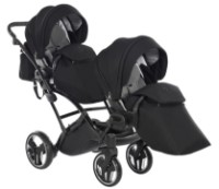 Carucior Junama Duo Slim Basic Black 01 (DUOBASIC01) imaginea #8 — magazin online Desire.md