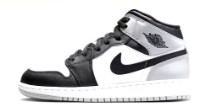 Ботинки детские Nike Air Jordan 1 Mid Bg White/Light Smoke Grey/Black, s.38.5 фото №5 — интернет-магазин Desire.md
