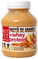 Supliment alimentar Best Fit Peanut Butter + Whey Protein 500g