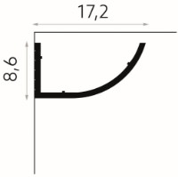 Плинтус потолочный Mardom Decor MD362 фото №2 — интернет-магазин Desire.md