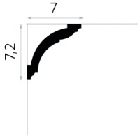 Сornisa tavan Mardom Decor MD367 imaginea #2 — magazin online Desire.md