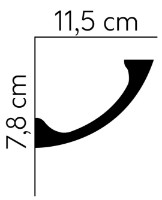 Плинтус потолочный Mardom Decor MD369 фото №2 — интернет-магазин Desire.md