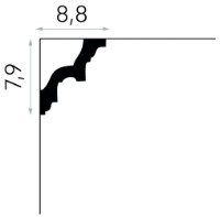 Плинтус потолочный Mardom Decor MDA002 фото №2 — интернет-магазин Desire.md