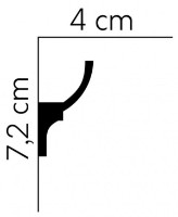 Сornisa tavan Mardom Decor MDB070 imaginea #2 — magazin online Desire.md