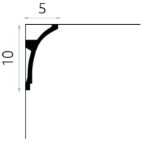 Плинтус потолочный Mardom Decor MDB100 фото №2 — интернет-магазин Desire.md