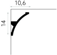 Сornisa tavan Mardom Decor MDB101 imaginea #2 — magazin online Desire.md