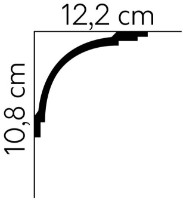 Сornisa tavan Mardom Decor MDB105 imaginea #2 — magazin online Desire.md
