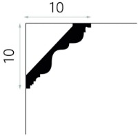 Плинтус потолочный Mardom Decor MDB108 фото №2 — интернет-магазин Desire.md