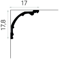 Плинтус потолочный Mardom Decor MDB128 фото №2 — интернет-магазин Desire.md