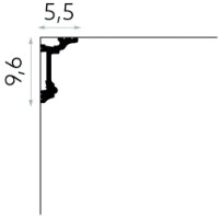 Плинтус потолочный Mardom Decor MDB137 фото №2 — интернет-магазин Desire.md