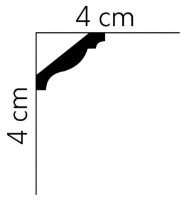 Плинтус потолочный Mardom Decor MDB172 фото №2 — интернет-магазин Desire.md