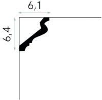 Плинтус потолочный Mardom Decor MDB185 фото №2 — интернет-магазин Desire.md