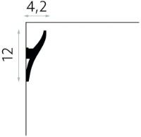 Плинтус потолочный Mardom Decor QL010 фото №2 — интернет-магазин Desire.md