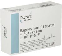 Витамины Ostrovit Pharma Magnesium Citrate + B6 P-5-P 60cap