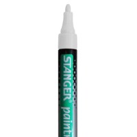 Маркер Stanger Paintmarker 2-4mm White фото №2 — интернет-магазин Desire.md