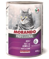 Hrană umedă pentru pisici Morando Professional Pate Lamb 400g