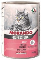 Hrană umedă pentru pisici Morando Professional Pate Pork 400g