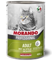 Hrană umedă pentru pisici Morando Professional Pate Veal 400g