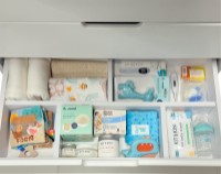 Organizator sertar pentru comoda Eucalyptus Giovanni White (DSK-0006) imaginea #2 — magazin online Desire.md